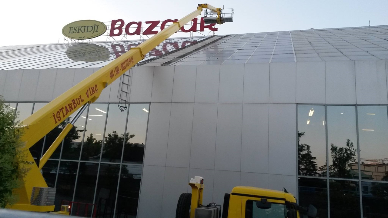 Palfinger Wumag WT3700 37 Metre Sepetli Platform