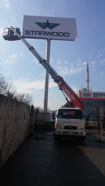 20 Meters Special Platform with Basket