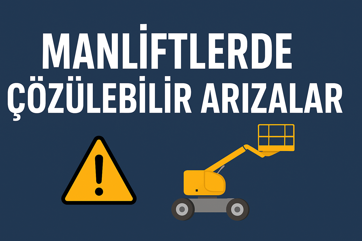 Manliftlerde Kolay Çözülebilir Arızalar