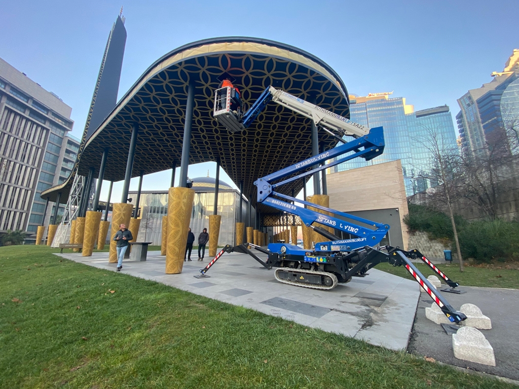 İstanbul Vinç’ten Kiralık Örümcek Platformlar