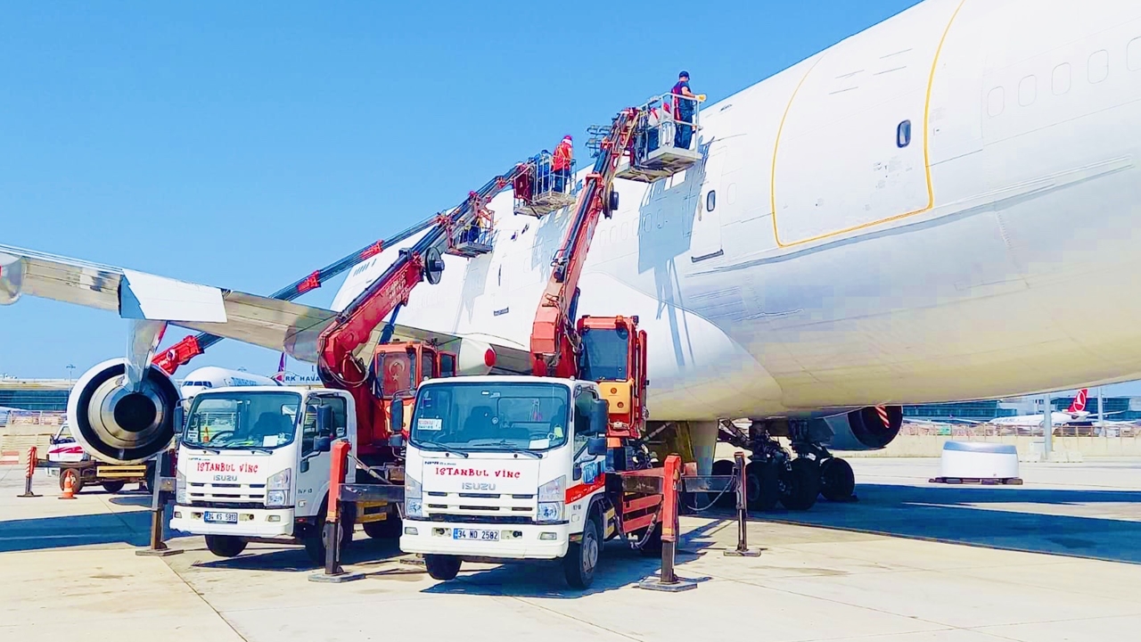 Use of Manlifts in Aircraft Maintenance